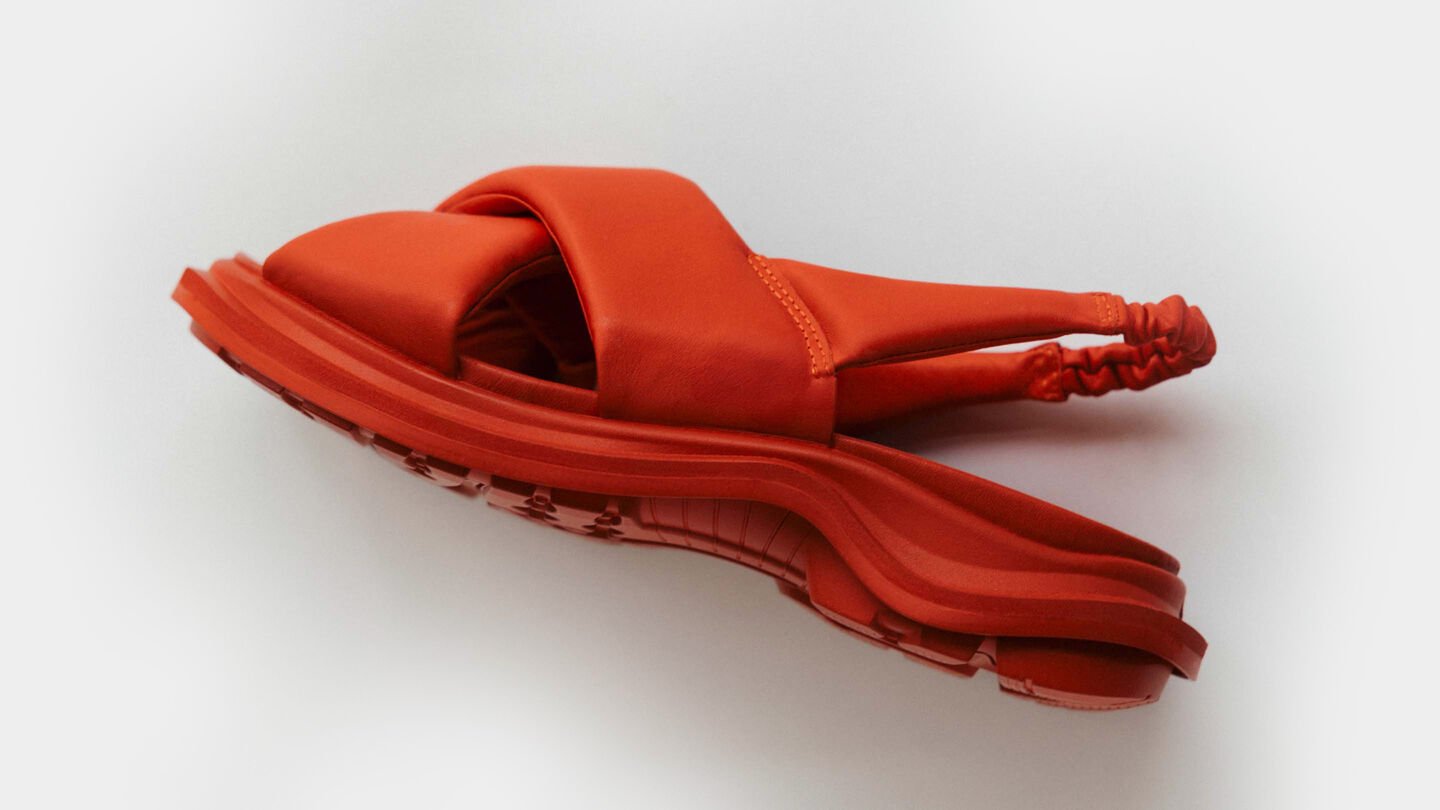 Red sandal